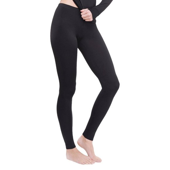 Cuddl Duds Women's Active Thermal Leggings Black XXL - Picture 4 of 4